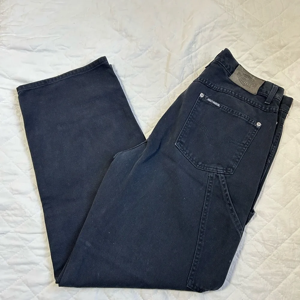 Harley-Davidson Men's Dark Denim Jeans
